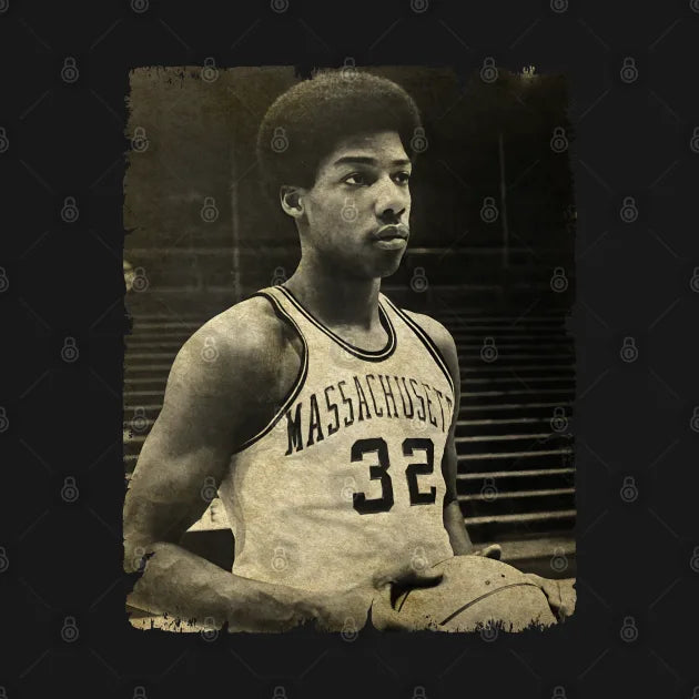 Young Dr. J His Days At Umass, 1970 Hoodie