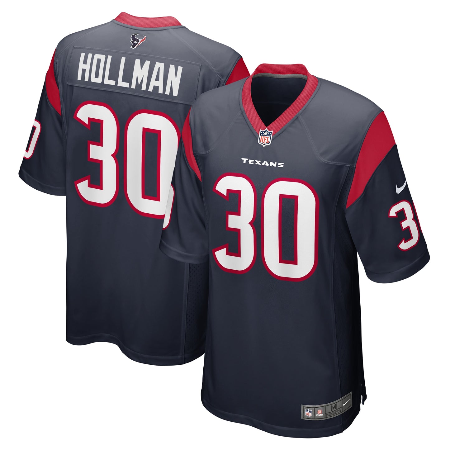 Ka'Dar Hollman Houston Texans Team Game Jersey - ?Navy