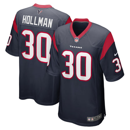 Ka'Dar Hollman Houston Texans Team Game Jersey - ?Navy