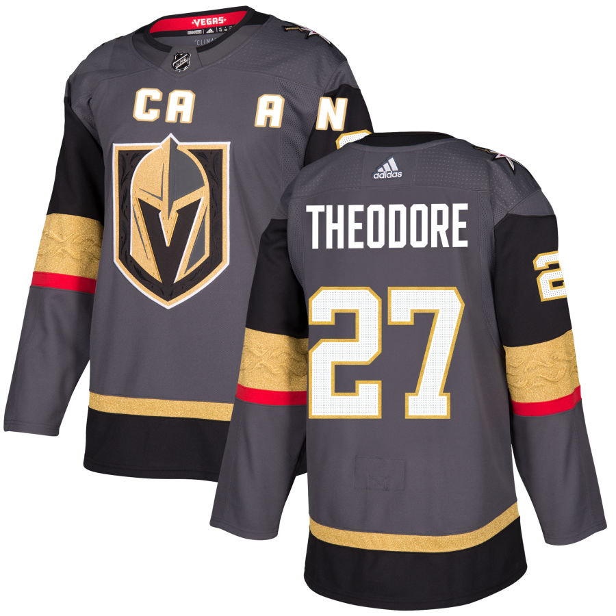 Shea Theodore Vegas Golden Knights Alternate Authentic Jersey - Gray