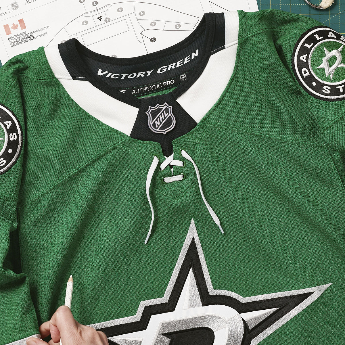 Men's Dallas Stars Fanatics Kelly Green Home Authentic Pro Jersey