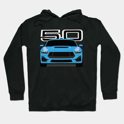 Grabber Blue Mustang Hoodie