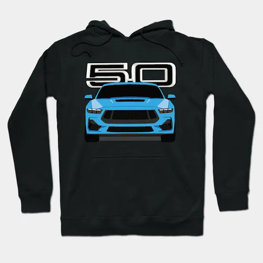 Grabber Blue Mustang Hoodie