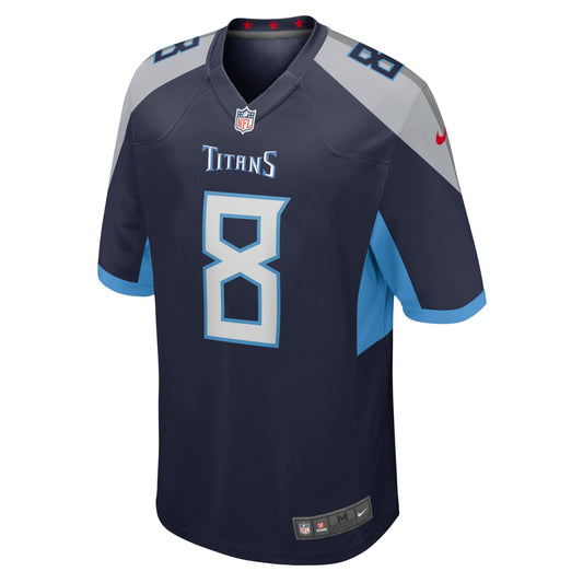 Adrian Peterson Tennessee Titans Game Jersey - Navy