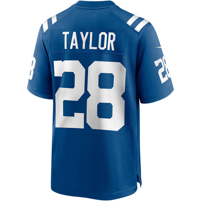 Men's Indianapolis Colts Jonathan Taylor Game Jersey Royal