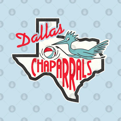 Defunct Dallas Chaparrals Basketball T-Shirt