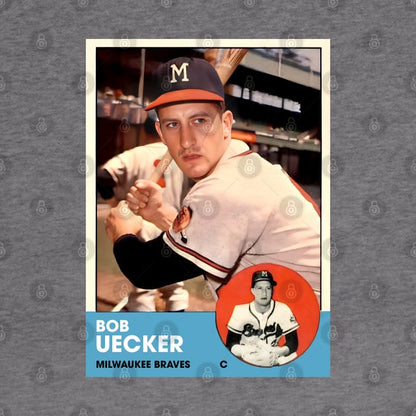 Bob Uecker Vintage Milwaukee Baseball Card Hoodie