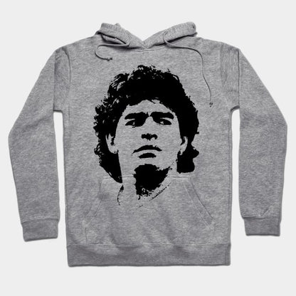 Diego Maradona Pop Art Portrait Hoodie