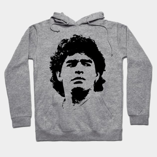 Diego Maradona Pop Art Portrait Hoodie