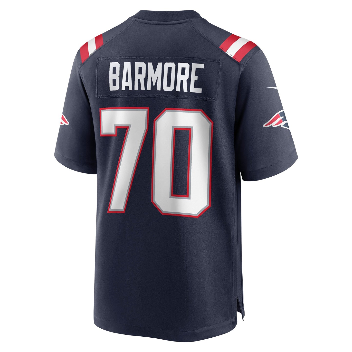 Christian Barmore New England Patriots Game Jersey - Navy