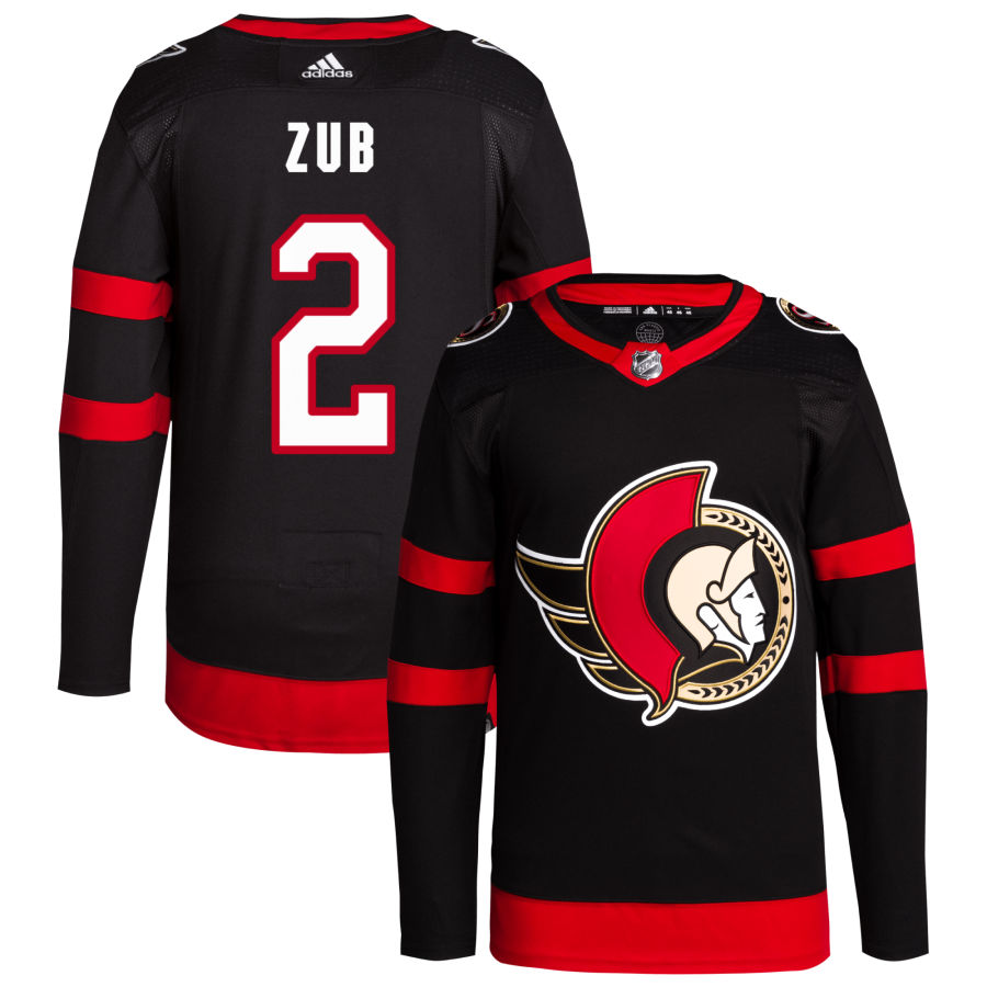 Artem Zub Ottawa Senators Home Primegreen Authentic Pro Jersey - Black