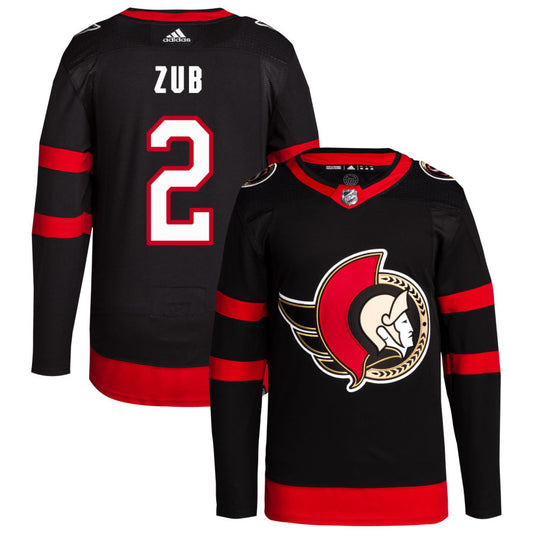 Artem Zub Ottawa Senators Home Primegreen Authentic Pro Jersey - Black