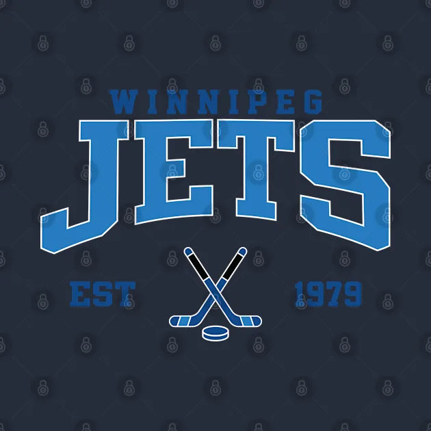 Retro Winnipeg Hockey T-Shirt