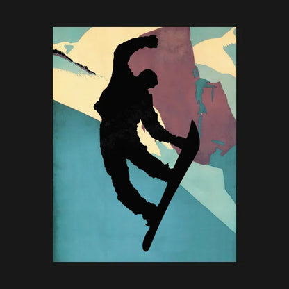 Snowboarding Dude, Morning Light T-Shirt