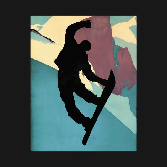 Snowboarding Dude, Morning Light T-Shirt