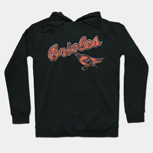 Vintage Champion Mlb Baltimore Orioles Hoodie
