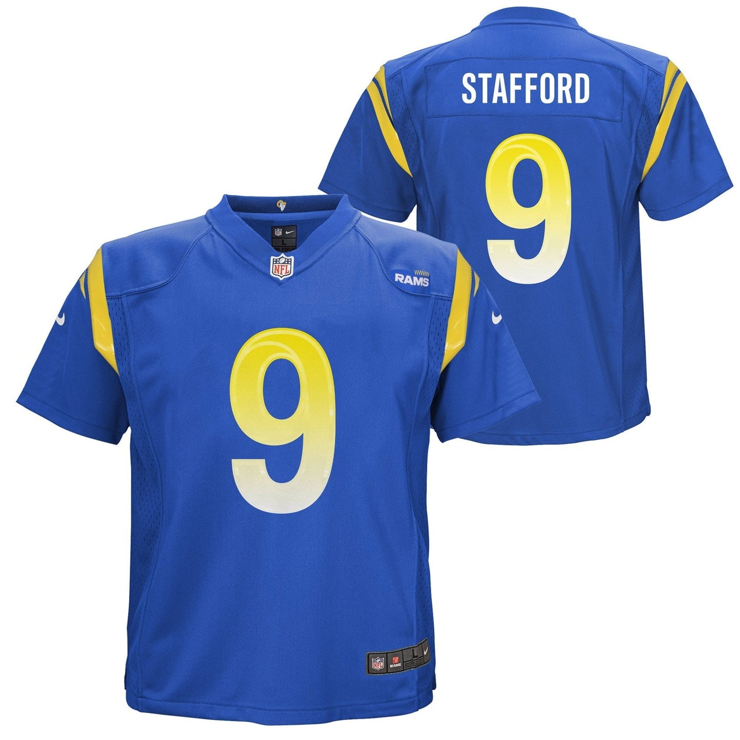 Preschool Matthew Stafford Royal Los Angeles Rams Game Jersey