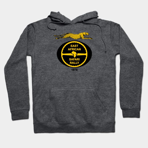 East African Safari Rally 1978 Hoodie