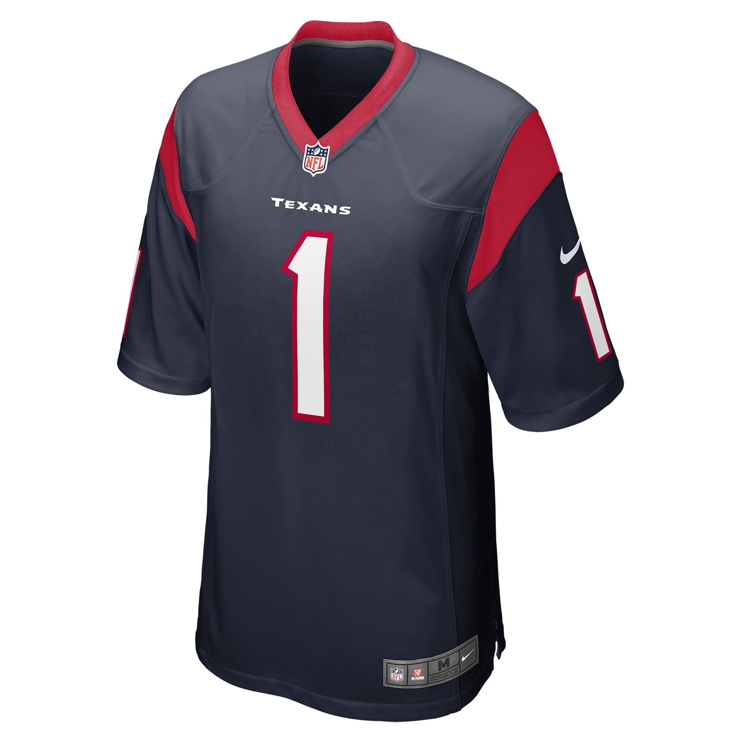 Number 1 Dad Houston Texans Game Jersey - Navy