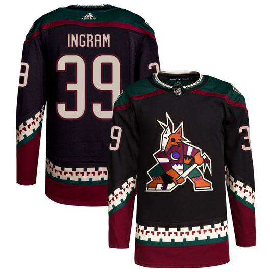 Connor Ingram Arizona Coyotes Home Primegreen Authentic Pro Jersey - Black