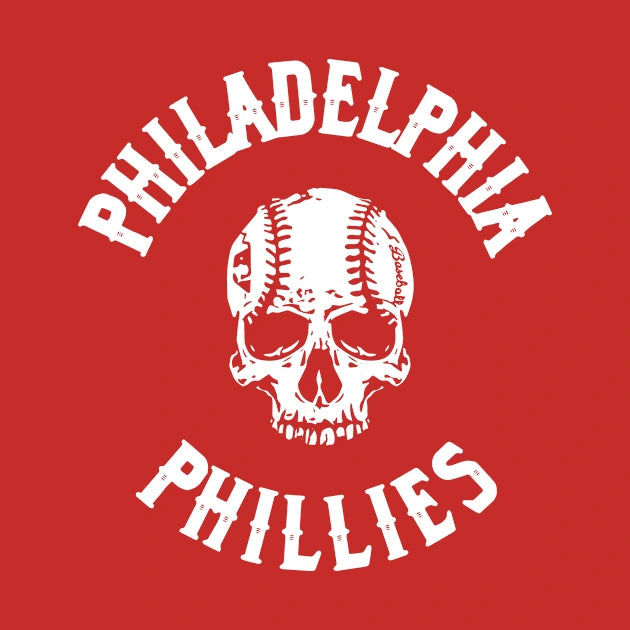 Phillies Skull Hoodie