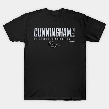 Cade Cunningham ?a Detroit Elite Style T-Shirt