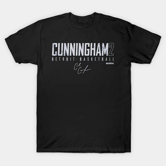 Cade Cunningham ?a Detroit Elite Style T-Shirt