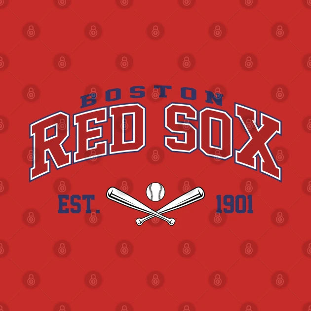 Retro Red Sox Hoodie