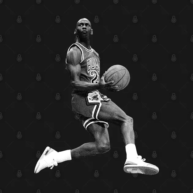 Michael Jordan - Vintage Jump T-Shirt