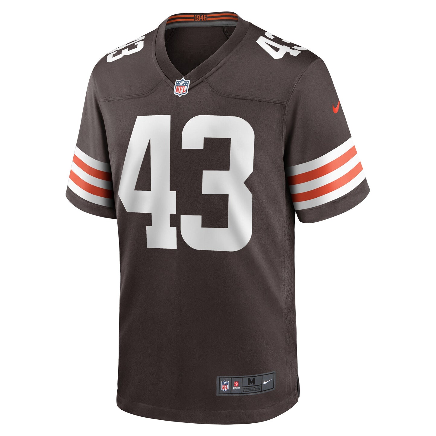 Mohamoud Diabate Cleveland Browns Team Game Jersey - ?Brown
