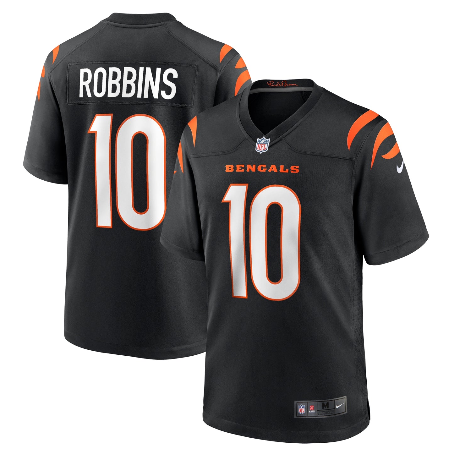 Brad Robbins Cincinnati Bengals Team Game Jersey - ?Black