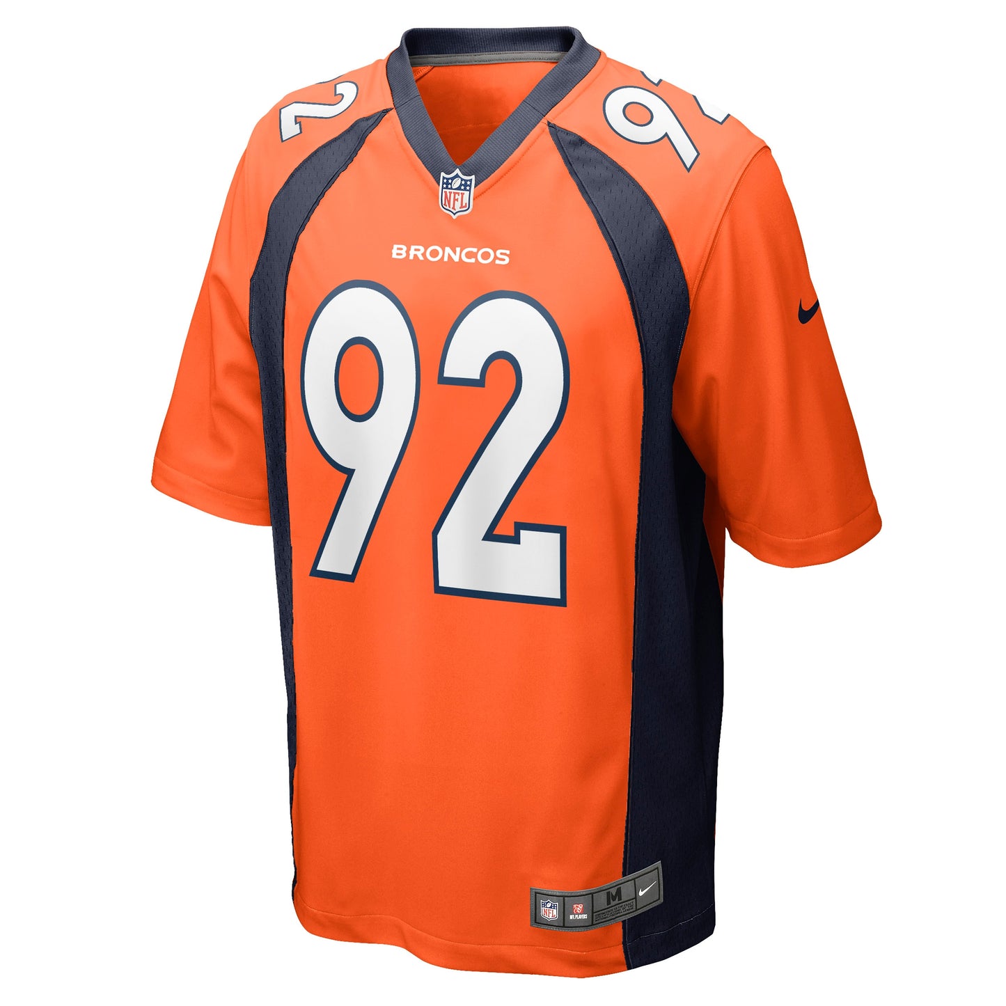 Jonathan Harris Denver Broncos Game Jersey - Orange