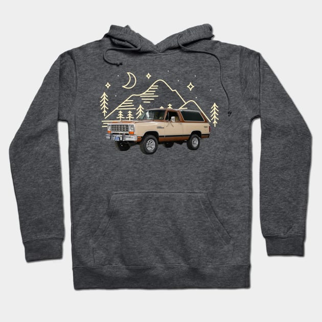 Dodge Ramcharger T-Shirt Hoodie