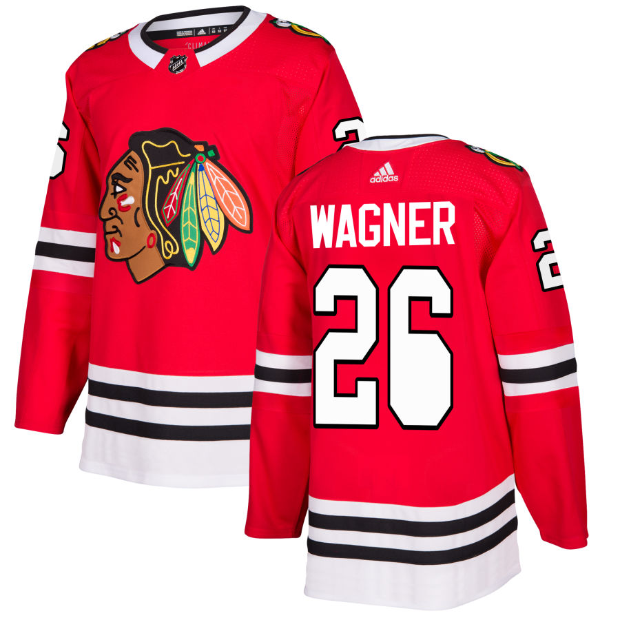 Austin Wagner Chicago Blackhawks Authentic Jersey - Red