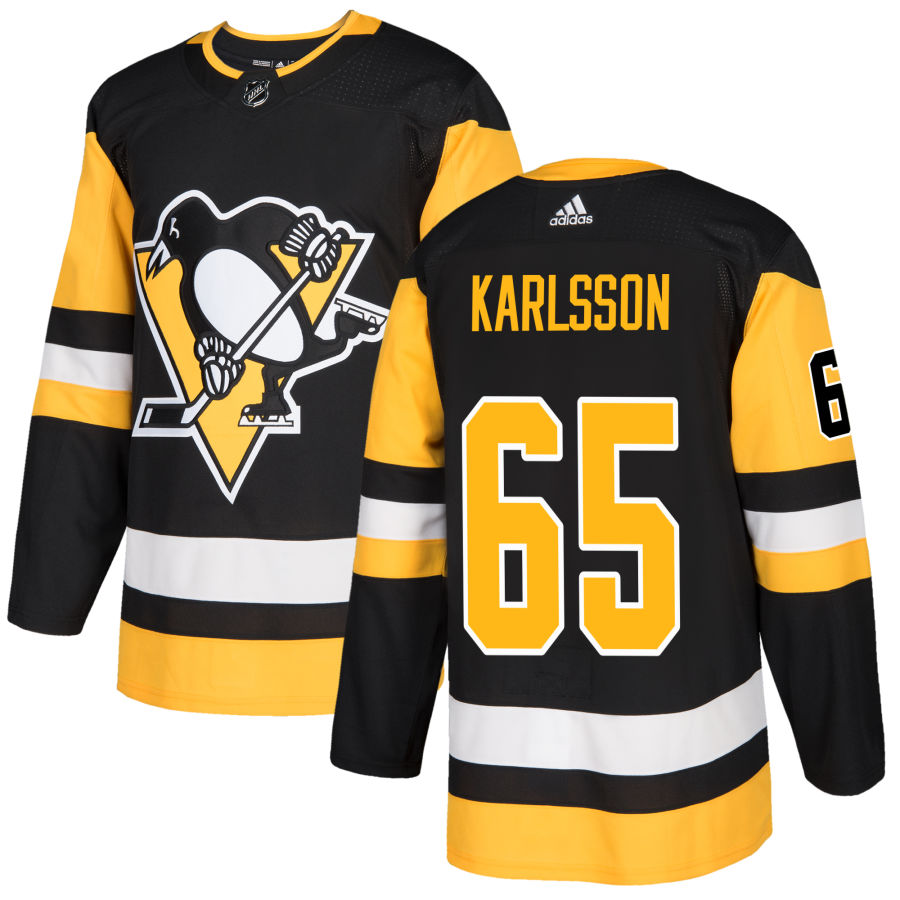 Erik Karlsson Pittsburgh Penguins Authentic Jersey - Black