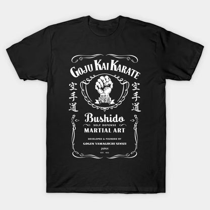 Vintage Goju Kai Karate Retro Martial Arts Budo Design T-Shirt