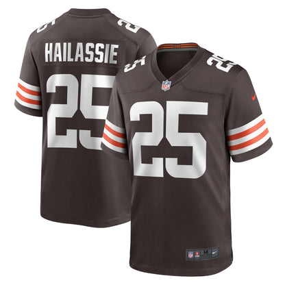 Kahlef Hailassie Cleveland Browns Team Game Jersey - ?Brown