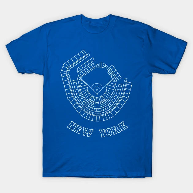 Citi Field - White - Ny T-Shirt