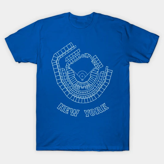 Citi Field - White - Ny T-Shirt