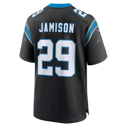 D'shawn Jamison Carolina Panthers Team Game Jersey - ?Black