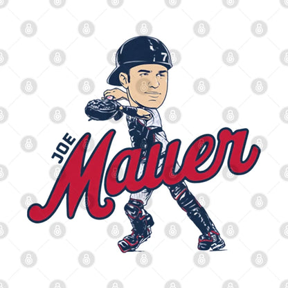 Joe Mauer Caricature T-Shirt
