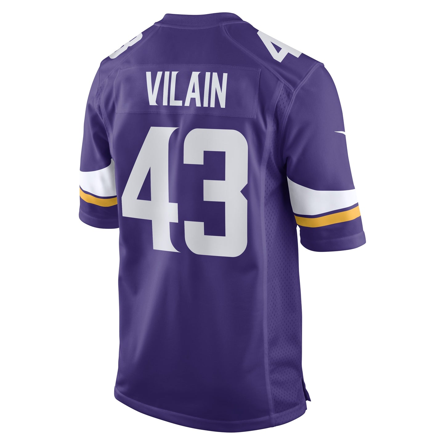 Luiji Vilain Minnesota Vikings Game Player Jersey - Purple