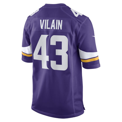 Luiji Vilain Minnesota Vikings Game Player Jersey - Purple