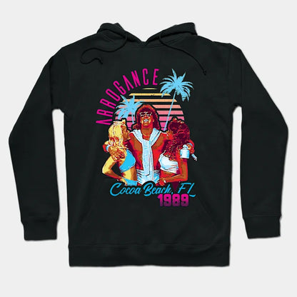 Arrogance Wrestling Martel 1989 Vintage Style T-Shirt Hoodie