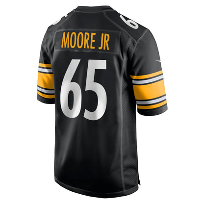 Dan Moore Jr. Pittsburgh Steelers Game Jersey - Black