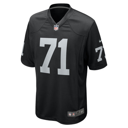 Justin Herron Las Vegas Raiders Team Game Jersey - ?Black