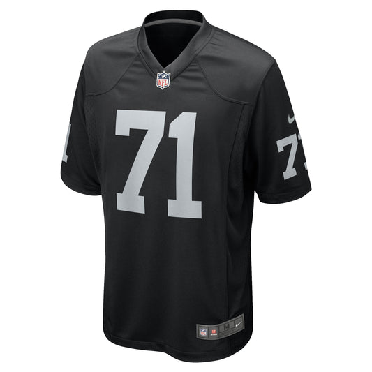 Justin Herron Las Vegas Raiders Team Game Jersey - ?Black