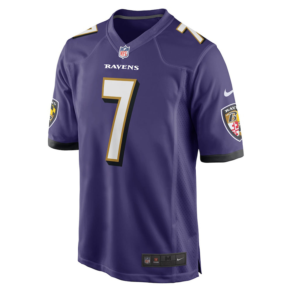 Men's Baltimore Ravens Rashod Bateman Game Jersey - Purple