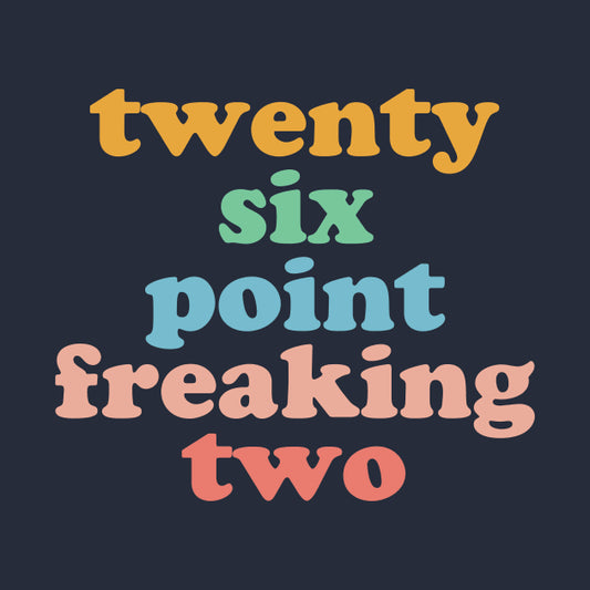 Twenty Six Point Freaking Two Marathon Runner Marathoner Hoodie