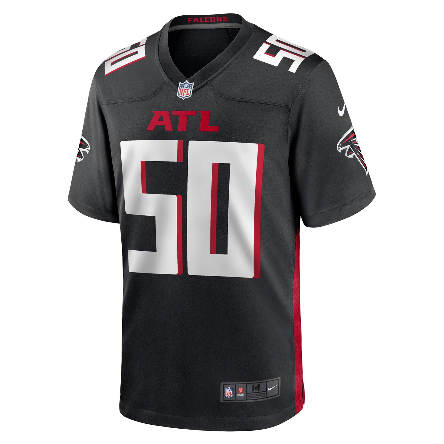 Tae Davis Atlanta Falcons Team Game Jersey - ?Black